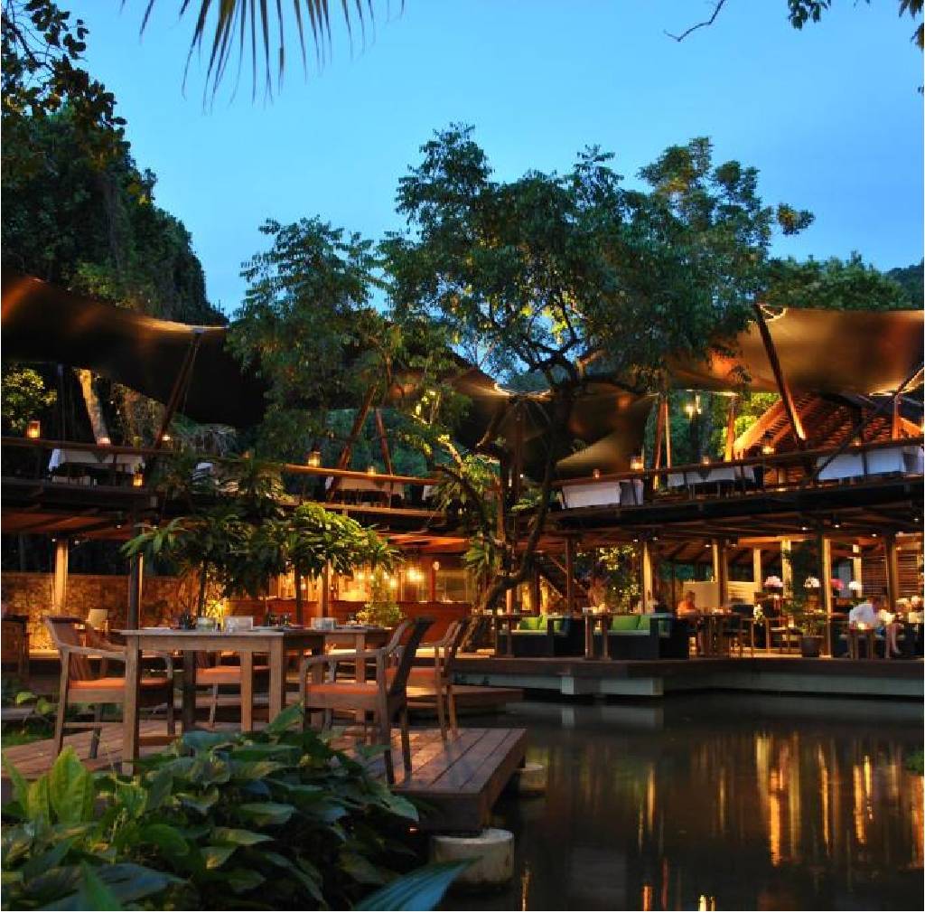 Área externa do The Tubkaak Krabi Boutique Resort