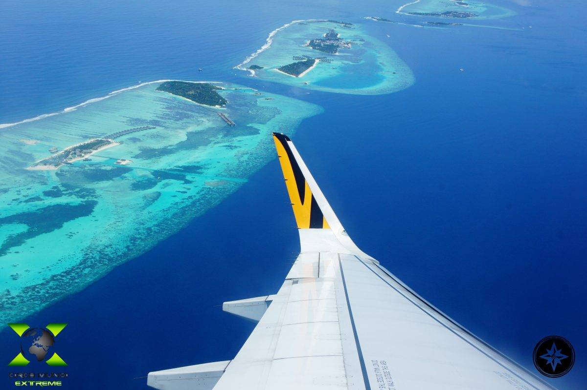 Chegada a Maldivas