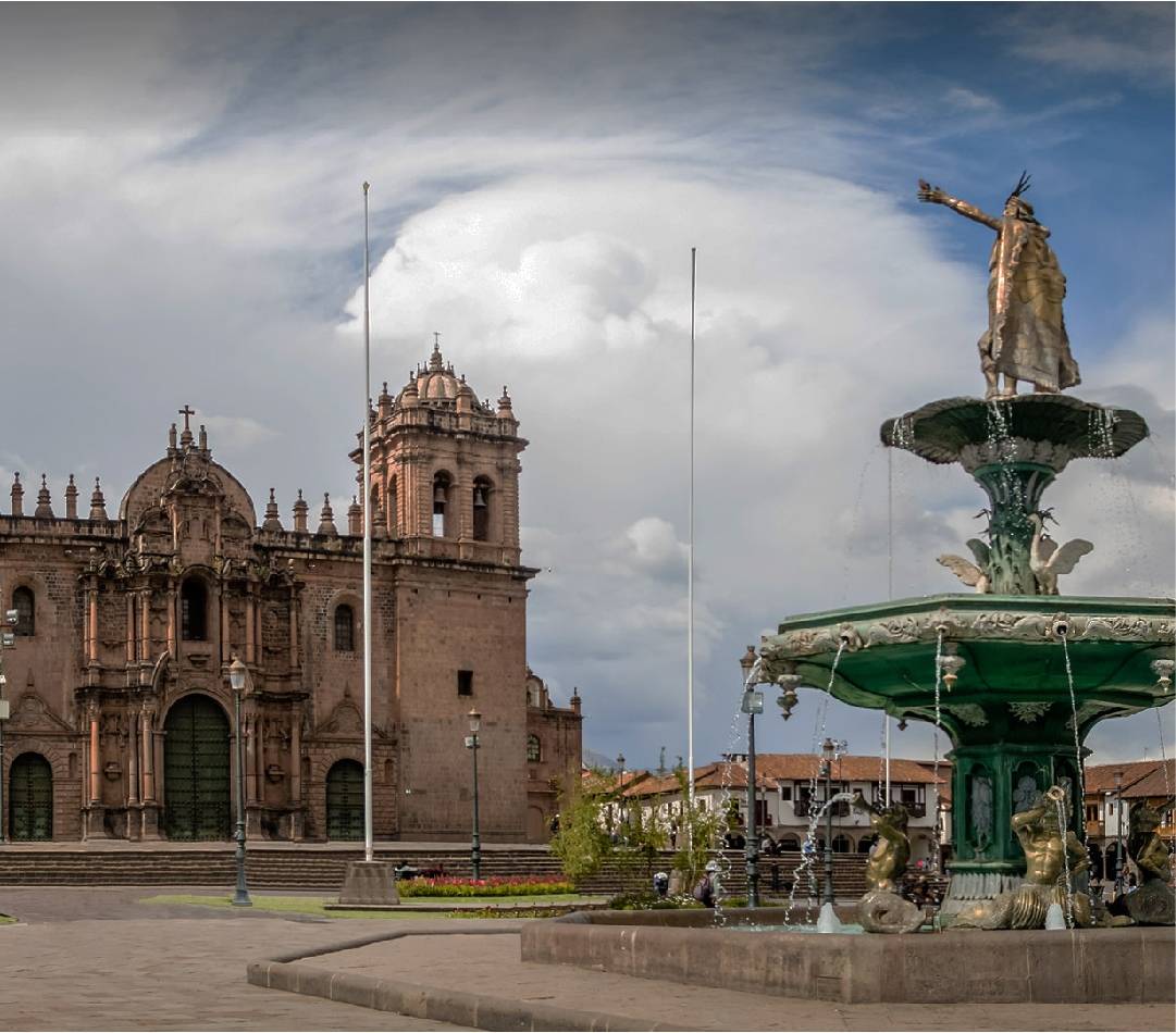 Praça principal de Cusco