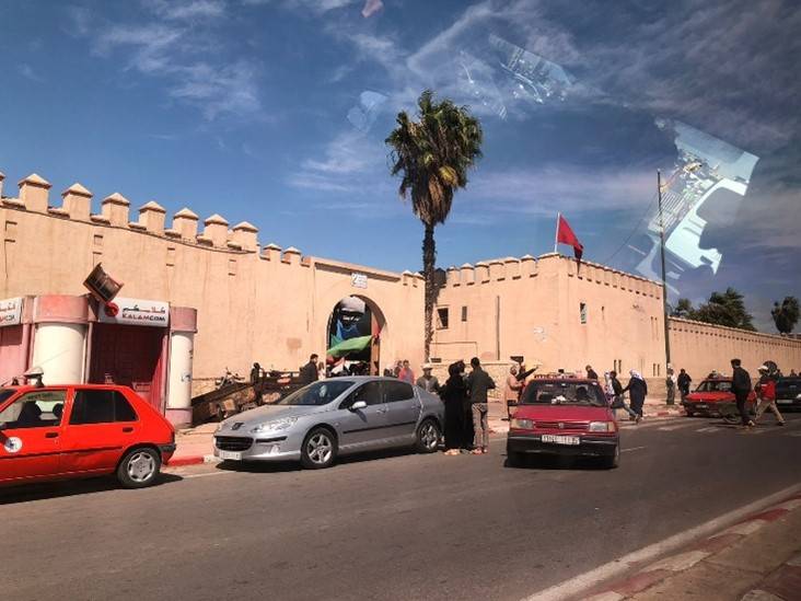 Trânsito local de Marrocos